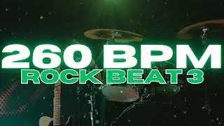260 BPM - Rock Drum Beat - Loop 3
