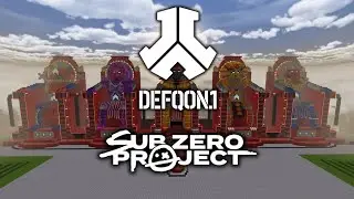 Sub Zero Project - Defqon.1 Minecraft Weekend Festival 2024 (FAN MADE)