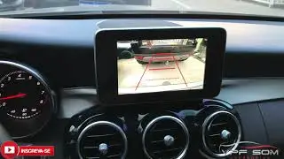 MERCEDES C180 COM DESBLOQUEIO DE TELA E INSTALAÇÃO DE CÂMERA DE RÉ / CÂMERA FRONTAL / TV DIGITAL