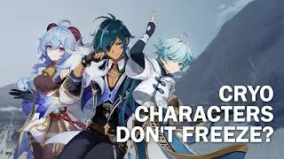 CRYO Characters don't freeze? | Genshin Impact