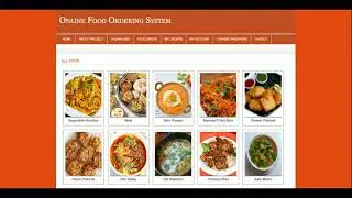 Online Food Ordering System Mini Project