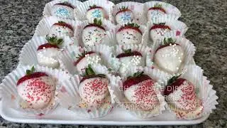 HOW TO MAKE CHOCOLATE COVERED STRAWBERRIES
