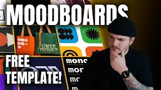 HOW TO create a brand identity moodboard (Template included)