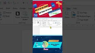 Ruler Ka Use Karke Tab Stops Set Karein#ruler#tabstops#settabstops #howtosettabstops #tabstopsinword