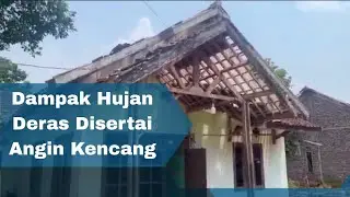 BPBD KOTA SERANG CATAT LIMA RUMAH RUSAK BERAT