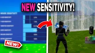 NEW Build & Editing Sensitivity for Keyboard & Mouse! Best Sensitivity Fortnite Chapter 4 Season 2!