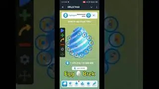 Break the egg and Get Free Ton  Tone Coin  #tapswap #coin