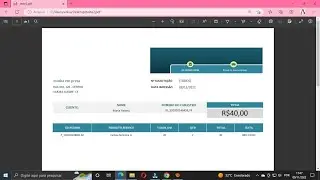 Relatórios e Impressão de vendas no sistema