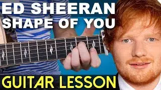 How to play | SHAPE OF YOU on guitar | SUPER EASY