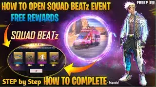 Squad Beatz Event Free Fire | How To Complete Squad Beatz Event |Noor's Gaming