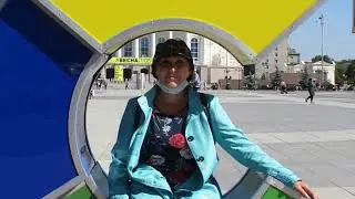 Поставили прививку, прогулка по улице  Максима Горького.