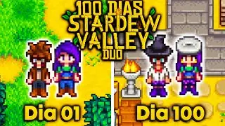 JOGUEI 100 DIAS NO STARDEW VALLEY EM DUO - O FILME