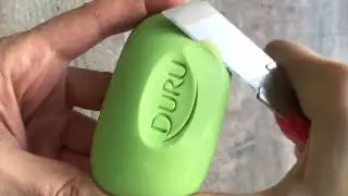 ASMR cutting soft soap/Режу мягкое мыло