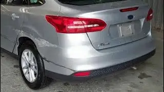 Removing the bumper of a 2011-2018 Ford Focus USA Sedan. How do I remove the rear bumper?