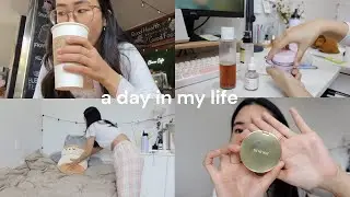 a day in my life | morning routine, solo cafe date, diy nails & lunar new year celebrations 🧧