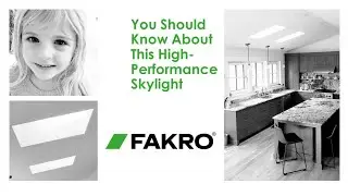Check out this high performance triple pane skylight | Fakro saves energy & lets in natural light