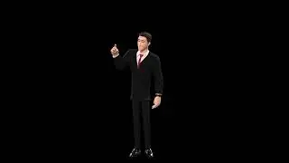 Green Screen Characters Logo Reveal Intro  Background