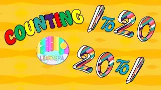 1 to 20 and 20 to 1 | Learnera Count to 20 | Counting Song
