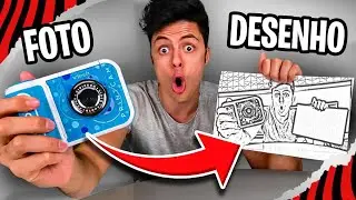 ESSA CÂMERA TRANSFORMA TUDO EM DESENHO!