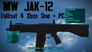MW JAK-12 Mod Fallout 4 Xbox One (XB1) And PC Mod #Fallout4 #Fallout4Mods #MWJAK12