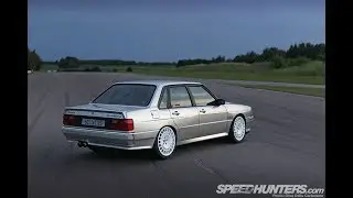 Audi 80 quattro turbo нереально крутая!!!