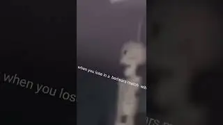when you lose a match in bedwars
