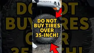 3 reasons why 35-inch tires are perfect for your overland rig.✔️