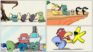 Alphabet Lore PARODY COMPILATION / Alphabet Lore animation @Mike Salcedo