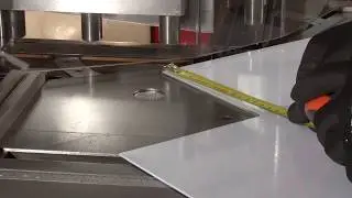 AV228 -  notching machine cutting 8 mm thickness