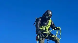Rock climbing at 5000 altitudes