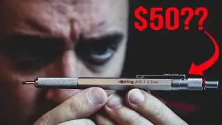 $50 for a Pencil?? Rotring 800 Lead Holder Review
