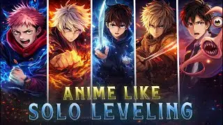 Top 5 Anime Like Solo Leveling You Must Watch 🔥| MUST WATCH