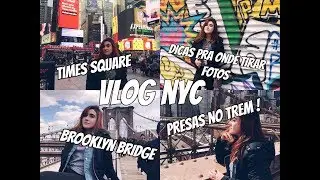 PRESAS NO TREM+DICAS DE ONDE TIRAR FOTOS - NYC VLOG - Diário de Intercâmbio