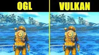 No Man's Sky Update VULKAN Vs OGL RTX 2080 TI Frame Rate Comparison