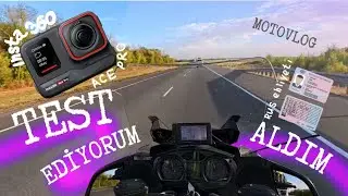 Insta 360 Ace Pro kamera deniyorum ve Rus ehliyeti sürecini anlatıyorum. 83