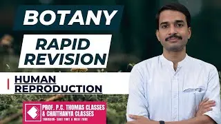 RAPID REVISION I BOTANY I  HUMAN REPRODUCTION I NEET 2025