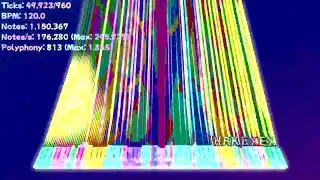 [Black MIDI] Sashley - XD MEME - 12,345,678 Notes