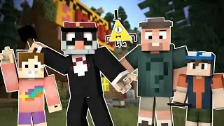 BEWARE THE JOURNALS! Gravity Falls Mod in Minecraft!