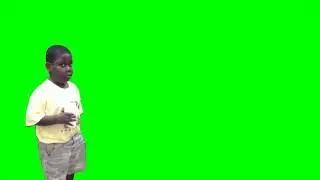 Loop Fat kid meme Confused Free Green screen