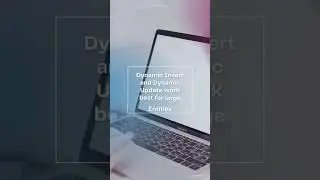 dEVtALK DTO Pattern, Dynamic Inserts and Updates 
