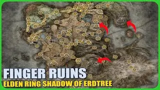 How To Find All Finger Ruins - Elden Ring Shadow of Erdtree (Count Ymir Full quest)