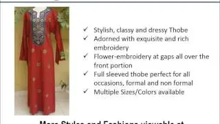 Arabic Clothing Styles for Ladies