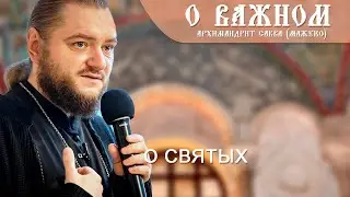 Архимандрит Савва (Мажуко). О важном. О святых