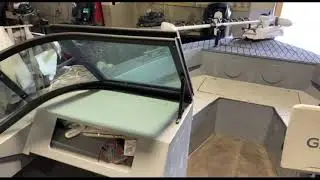 Установка навесного оборудования в лодку Vrungel 520