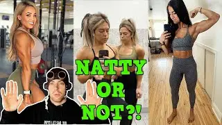 Are These Women LYING To You?! | Natty or Not (Stephanie Sanzo, Sam Sweeney, KK Fit & MORE)!