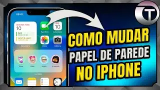 COMO MUDAR PAPEL DE PAREDE NO IPHONE EM 2024!