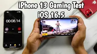 iPhone 13 PUBG Gaming Test in 2023 || iOS 16.5 PUBG Gaming Test iPhone 13 in hindi
