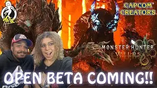 MONSTER HUNTER: WILDS SHOWCASE | NEW TRAILER & OPEN BETA | REACTION | JUST YELIZ FT. BRIAN