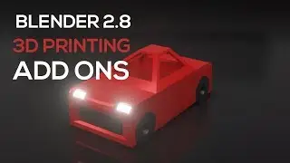 Blender Add-Ons for 3D Printing Design - Blender 2.8 for 3D Printing Course