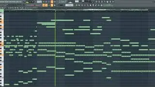 FL Studio Piano Music - Along the Rainy Path